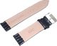 JVD Skórzany pasek do zegarka 24 mm JVD R15101-24 uniwersalny 1