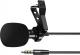 Mikrofon Mozos krawatowy z klipsem do rozmów, jack 3.5 mm (LAVMIC1) 1