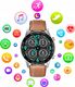 Smartwatch Zaxer ZT95 Brązowy 10
