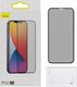 Baseus Szkło hartowane z filtrem prywatyzującym 0.23mm Baseus Apple iPhone 12 mini (2szt.) 12