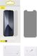 Baseus Szkło hartowane z filtrem prywatyzującym 0.3mm Baseus Apple iPhone 12/12 Pro (2szt.) 13