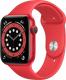 Smartwatch Apple Watch Series 6 GPS 44mm Red Alu Red Loop Czerwony  (M00M3FD/A) 1