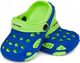 Aqua-Speed Klapki dziecięce basenowe, na plażę, chodaki LIDO niebiesko-zielone Aqua-Speed Rozmiar 19 2