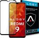 Alogy Alogy Szkło na telefon case friendly Full Glue do Xiaomi Redmi 9 czarne uniwersalny 1