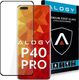 Alogy Alogy Szkło na telefon case friendly Full Glue do Huawei P40 Pro Black uniwersalny 1