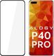 Alogy Alogy Szkło na telefon case friendly Full Glue do Huawei P40 Pro Black uniwersalny 2