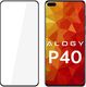 Alogy Alogy Szkło na telefon case friendly Full Glue do Huawei P40 czarne uniwersalny 2