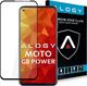 Alogy Alogy Szkło na telefon case friendly Full Glue do Motorola Moto G8 Power czarne uniwersalny 1