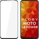 Alogy Alogy Szkło na telefon case friendly Full Glue do Motorola Moto G8 Power czarne uniwersalny 2
