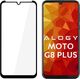 Alogy Alogy Szkło na telefon CF Full Glue do Motorola Moto G8 Plus czarne uniwersalny 2