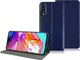 Alogy Etui na telefon Alogy portfel do Samsung Galaxy A70 Granatowe uniwersalny 1