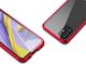 Dr.Fit Etui na telefon magnetyczne Dr.Fit szklane do Samsung Galaxy A51 Czerwone uniwersalny 3