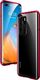 Dr.Fit Etui na telefon magnetyczne Dr.Fit szklane do Huawei P40 Czerwone uniwersalny 3