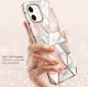 Supcase Supcase Etui na telefon Cosmo do Apple iPhone 12 Mini 5.4 Marble Pink uniwersalny 3