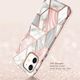 Supcase Supcase Etui na telefon Cosmo do Apple iPhone 12 Mini 5.4 Marble Pink uniwersalny 4