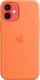 Apple Apple iPhone 12 mini Silicone Case mit MagSafe kumquat 3