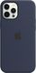 Apple Apple iPhone 12 Pro Max Silicone Case mit MagSafe deep navy 1