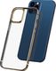 Baseus Przezroczyste etui Baseus Shining Case Apple iPhone 12 Pro Max (złote) 1