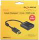 Adapter AV Delock DisplayPort - HDMI czarny (62607) 1