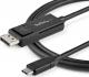 Kabel USB StarTech USB-C - DisplayPort 1 m Czarny (CDP2DP1MBD) 3