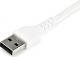 Kabel USB StarTech USB-A - USB-C 1 m Biały (RUSB2AC1MW) 3