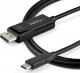 Kabel USB StarTech USB-C - DisplayPort 1.4 m Czarny (CDP2DP142MBD) 3
