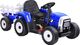 Jokomisiada Traktor z przyczepą na akumulator + pilot PA0242 (PA0242 CZ) - 176648 1