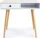 Biurko ModernHome WYJ-095 Białe 80 cm x 45 cm 2