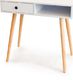 Biurko ModernHome WYJ-095 Białe 80 cm x 45 cm 3