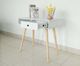 Biurko ModernHome WYJ-095 Białe 80 cm x 45 cm 7