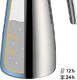 WMF Dzbanek termiczny WMF Concept, 1,0 l, polerowana stal nierdzewna Cromargan, dzbanek na herbatę lub kawę, zamknięcie zatrzaskowe, utrzymuje napoje w cieple przez 12 godzin i zimno przez 24 godziny 5