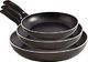 Patelnia WMF Zestaw patelni WMF Permadur Element 3-częściowa stal nierdzewna 20/24/28 cm z nieprzywierającą powłoką do wszystkich typów pieców, w tym indukcyjnych, odlewanego aluminium 4
