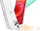 Alogy Etui pancerna ShockProof Alogy do Apple iPhone 12/ 12 Pro przezroczyste + Szkło Alogy uniwersalny 9