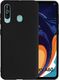 Alogy Etui silikonowe Alogy slim case do Samsung Galaxy A60 czarne + Szkło Alogy uniwersalny 2