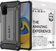 Alogy Etui Alogy Hard Armor do Samsung Galaxy S20 Plus szare + Szkło Alogy Full uniwersalny 2