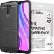 Alogy Etui Alogy Rugged Armor do Xiaomi Redmi 9 czarne + Szkło Alogy uniwersalny 1
