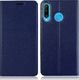 Alogy Etui portfel Alogy wallet do Huawei P30 Lite Granatowe + Szkło Alogy cały ekran uniwersalny 2