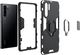 Alogy Etui Alogy Stand Ring Armor do Huawei P30 Pro czarne + Szkło Alogy cały ekran uniwersalny 3