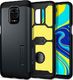 Spigen Etui Spigen Tough Armor do Xiaomi Redmi Note 9S/ Pro/ Max Metal Slate + Szkło 3mk uniwersalny 1