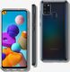 Spigen Etui Spigen Liquid Crystal do Samsung Galaxy A21S Crystal Clear + Szkło 3mk uniwersalny 3