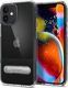 Spigen Etui Spigen Slim Armor Essential S do Apple iPhone 12 Mini 5.4 Clear + Szkło Alogy uniwersalny 2