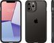 Spigen Etui Spigen Ultra Hybrid do Apple iPhone 12/ 12 Pro 6.1 Matte Black + Szkło Alogy uniwersalny 3