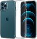 Spigen Etui Spigen Ultra Hybrid do Apple iPhone 12/ 12 Pro 6.1 Crystal Clear + Szkło Alogy uniwersalny 1