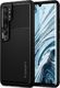 Spigen Etui Spigen Rugged Armor do Xiaomi Mi Note 10/ Note 10 Pro Matte Black + Szkło Alogy uniwersalny 1