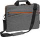 Torba Pedea Torba na laptopa PEDEA Modna torba na laptopa do 17,3 cala (43,9 cm) Torba na ramię z paskiem na ramię, szaro-pomarańczowa 1