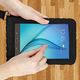 Etui na tablet USA Gear Etui ochronne USA Gear na tablety 7 cali, torba na ramię z funkcją dotyku z neoprenu, czarna 4