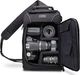 Torba USA Gear USA Gear Plecak na aparat cyfrowy Plecak Anti-Shock Organizer z torbą na laptopa 43,18 cm, wodoodporna osłona, regulowany schowek na obiektyw i uchwyt na statyw - czarny 1