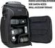 Torba USA Gear USA Gear Plecak na aparat cyfrowy Plecak Anti-Shock Organizer z torbą na laptopa 43,18 cm, wodoodporna osłona, regulowany schowek na obiektyw i uchwyt na statyw - czarny 8