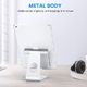 Stojak Omoton Podstawka OMOTON do iPada Air, iPada Mini, iPada Pro 9,7 do 12 cali, podstawka do tabletu Samsung z regulowanym kątem i wyjściem kabla ładującego, stabilny, aluminiowy uchwyt w kolorze srebrnym 8