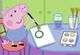 Ravensburger Puzzle dla dzieci Peppa w szkole - 2 x 24 szt. 4